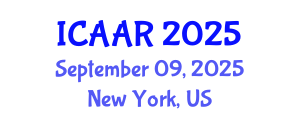 International Conference on Antibiotics and Antibiotic Resistance (ICAAR) September 09, 2025 - New York, United States