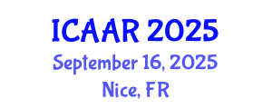 International Conference on Antibiotics and Antibiotic Resistance (ICAAR) September 16, 2025 - Nice, France