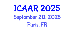International Conference on Antibiotics and Antibiotic Resistance (ICAAR) September 20, 2025 - Paris, France