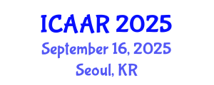 International Conference on Antibiotics and Antibiotic Resistance (ICAAR) September 16, 2025 - Seoul, Republic of Korea