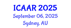 International Conference on Antibiotics and Antibiotic Resistance (ICAAR) September 06, 2025 - Sydney, Australia