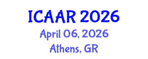 International Conference on Antibiotics and Antibiotic Resistance (ICAAR) April 06, 2026 - Athens, Greece International Conference on Antibiotics and Antibiotic Resistance (ICAAR) April 06, 2026 - Athens, Greece