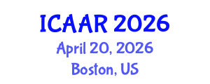 International Conference on Antibiotics and Antibiotic Resistance (ICAAR) April 20, 2026 - Boston, United States International Conference on Antibiotics and Antibiotic Resistance (ICAAR) April 20, 2026 - Boston, United States