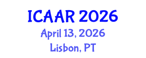 International Conference on Antibiotics and Antibiotic Resistance (ICAAR) April 13, 2026 - Lisbon, Portugal International Conference on Antibiotics and Antibiotic Resistance (ICAAR) April 13, 2026 - Lisbon, Portugal