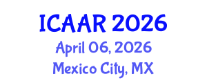 International Conference on Antibiotics and Antibiotic Resistance (ICAAR) April 06, 2026 - Mexico City, Mexico International Conference on Antibiotics and Antibiotic Resistance (ICAAR) April 06, 2026 - Mexico City, Mexico