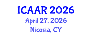 International Conference on Antibiotics and Antibiotic Resistance (ICAAR) April 27, 2026 - Nicosia, Cyprus International Conference on Antibiotics and Antibiotic Resistance (ICAAR) April 27, 2026 - Nicosia, Cyprus