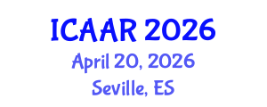 International Conference on Antibiotics and Antibiotic Resistance (ICAAR) April 20, 2026 - Seville, Spain International Conference on Antibiotics and Antibiotic Resistance (ICAAR) April 20, 2026 - Seville, Spain