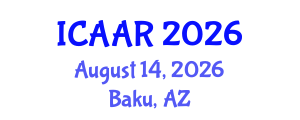 International Conference on Antibiotics and Antibiotic Resistance (ICAAR) August 14, 2026 - Baku, Azerbaijan International Conference on Antibiotics and Antibiotic Resistance (ICAAR) August 14, 2026 - Baku, Azerbaijan