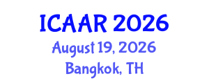 International Conference on Antibiotics and Antibiotic Resistance (ICAAR) August 19, 2026 - Bangkok, Thailand International Conference on Antibiotics and Antibiotic Resistance (ICAAR) August 19, 2026 - Bangkok, Thailand
