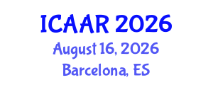 International Conference on Antibiotics and Antibiotic Resistance (ICAAR) August 16, 2026 - Barcelona, Spain International Conference on Antibiotics and Antibiotic Resistance (ICAAR) August 16, 2026 - Barcelona, Spain