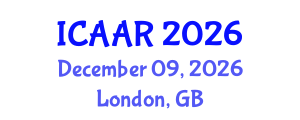 International Conference on Antibiotics and Antibiotic Resistance (ICAAR) December 09, 2026 - London, United Kingdom International Conference on Antibiotics and Antibiotic Resistance (ICAAR) December 09, 2026 - London, United Kingdom
