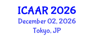 International Conference on Antibiotics and Antibiotic Resistance (ICAAR) December 02, 2026 - Tokyo, Japan International Conference on Antibiotics and Antibiotic Resistance (ICAAR) December 02, 2026 - Tokyo, Japan