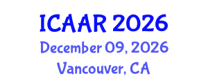 International Conference on Antibiotics and Antibiotic Resistance (ICAAR) December 09, 2026 - Vancouver, Canada International Conference on Antibiotics and Antibiotic Resistance (ICAAR) December 09, 2026 - Vancouver, Canada