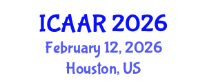 International Conference on Antibiotics and Antibiotic Resistance (ICAAR) February 12, 2026 - Houston, United States International Conference on Antibiotics and Antibiotic Resistance (ICAAR) February 12, 2026 - Houston, United States