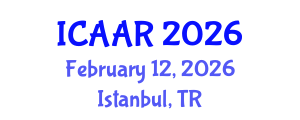International Conference on Antibiotics and Antibiotic Resistance (ICAAR) February 12, 2026 - Istanbul, Turkey International Conference on Antibiotics and Antibiotic Resistance (ICAAR) February 12, 2026 - Istanbul, Turkey