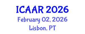 International Conference on Antibiotics and Antibiotic Resistance (ICAAR) February 02, 2026 - Lisbon, Portugal International Conference on Antibiotics and Antibiotic Resistance (ICAAR) February 02, 2026 - Lisbon, Portugal