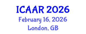 International Conference on Antibiotics and Antibiotic Resistance (ICAAR) February 16, 2026 - London, United Kingdom International Conference on Antibiotics and Antibiotic Resistance (ICAAR) February 16, 2026 - London, United Kingdom