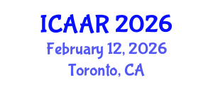 International Conference on Antibiotics and Antibiotic Resistance (ICAAR) February 12, 2026 - Toronto, Canada International Conference on Antibiotics and Antibiotic Resistance (ICAAR) February 12, 2026 - Toronto, Canada