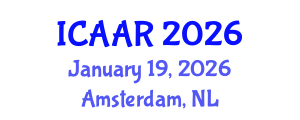 International Conference on Antibiotics and Antibiotic Resistance (ICAAR) January 19, 2026 - Amsterdam, Netherlands International Conference on Antibiotics and Antibiotic Resistance (ICAAR) January 19, 2026 - Amsterdam, Netherlands
