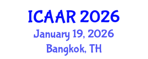 International Conference on Antibiotics and Antibiotic Resistance (ICAAR) January 19, 2026 - Bangkok, Thailand International Conference on Antibiotics and Antibiotic Resistance (ICAAR) January 19, 2026 - Bangkok, Thailand