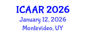 International Conference on Antibiotics and Antibiotic Resistance (ICAAR) January 12, 2026 - Montevideo, Uruguay International Conference on Antibiotics and Antibiotic Resistance (ICAAR) January 12, 2026 - Montevideo, Uruguay