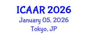 International Conference on Antibiotics and Antibiotic Resistance (ICAAR) January 05, 2026 - Tokyo, Japan International Conference on Antibiotics and Antibiotic Resistance (ICAAR) January 05, 2026 - Tokyo, Japan