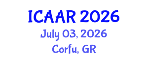 International Conference on Antibiotics and Antibiotic Resistance (ICAAR) July 03, 2026 - Corfu, Greece International Conference on Antibiotics and Antibiotic Resistance (ICAAR) July 03, 2026 - Corfu, Greece