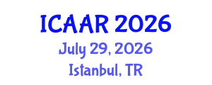 International Conference on Antibiotics and Antibiotic Resistance (ICAAR) July 29, 2026 - Istanbul, Turkey International Conference on Antibiotics and Antibiotic Resistance (ICAAR) July 29, 2026 - Istanbul, Turkey