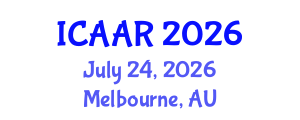 International Conference on Antibiotics and Antibiotic Resistance (ICAAR) July 24, 2026 - Melbourne, Australia International Conference on Antibiotics and Antibiotic Resistance (ICAAR) July 24, 2026 - Melbourne, Australia