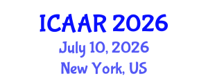 International Conference on Antibiotics and Antibiotic Resistance (ICAAR) July 10, 2026 - New York, United States International Conference on Antibiotics and Antibiotic Resistance (ICAAR) July 10, 2026 - New York, United States