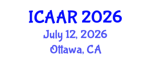 International Conference on Antibiotics and Antibiotic Resistance (ICAAR) July 12, 2026 - Ottawa, Canada International Conference on Antibiotics and Antibiotic Resistance (ICAAR) July 12, 2026 - Ottawa, Canada