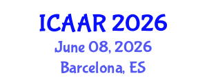 International Conference on Antibiotics and Antibiotic Resistance (ICAAR) June 08, 2026 - Barcelona, Spain International Conference on Antibiotics and Antibiotic Resistance (ICAAR) June 08, 2026 - Barcelona, Spain