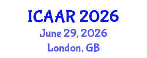 International Conference on Antibiotics and Antibiotic Resistance (ICAAR) June 29, 2026 - London, United Kingdom International Conference on Antibiotics and Antibiotic Resistance (ICAAR) June 29, 2026 - London, United Kingdom