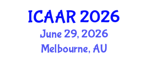 International Conference on Antibiotics and Antibiotic Resistance (ICAAR) June 29, 2026 - Melbourne, Australia International Conference on Antibiotics and Antibiotic Resistance (ICAAR) June 29, 2026 - Melbourne, Australia