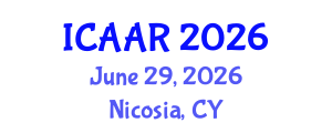 International Conference on Antibiotics and Antibiotic Resistance (ICAAR) June 29, 2026 - Nicosia, Cyprus International Conference on Antibiotics and Antibiotic Resistance (ICAAR) June 29, 2026 - Nicosia, Cyprus