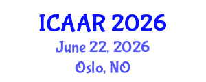International Conference on Antibiotics and Antibiotic Resistance (ICAAR) June 22, 2026 - Oslo, Norway International Conference on Antibiotics and Antibiotic Resistance (ICAAR) June 22, 2026 - Oslo, Norway