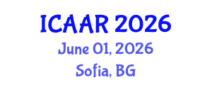 International Conference on Antibiotics and Antibiotic Resistance (ICAAR) June 01, 2026 - Sofia, Bulgaria International Conference on Antibiotics and Antibiotic Resistance (ICAAR) June 01, 2026 - Sofia, Bulgaria