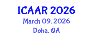 International Conference on Antibiotics and Antibiotic Resistance (ICAAR) March 09, 2026 - Doha, Qatar International Conference on Antibiotics and Antibiotic Resistance (ICAAR) March 09, 2026 - Doha, Qatar