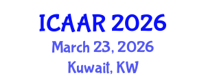 International Conference on Antibiotics and Antibiotic Resistance (ICAAR) March 23, 2026 - Kuwait, Kuwait International Conference on Antibiotics and Antibiotic Resistance (ICAAR) March 23, 2026 - Kuwait, Kuwait