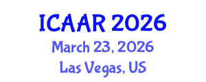 International Conference on Antibiotics and Antibiotic Resistance (ICAAR) March 23, 2026 - Las Vegas, United States International Conference on Antibiotics and Antibiotic Resistance (ICAAR) March 23, 2026 - Las Vegas, United States