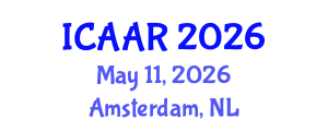 International Conference on Antibiotics and Antibiotic Resistance (ICAAR) May 11, 2026 - Amsterdam, Netherlands International Conference on Antibiotics and Antibiotic Resistance (ICAAR) May 11, 2026 - Amsterdam, Netherlands