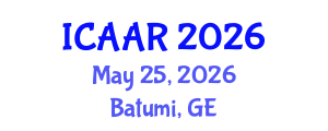 International Conference on Antibiotics and Antibiotic Resistance (ICAAR) May 25, 2026 - Batumi, Georgia International Conference on Antibiotics and Antibiotic Resistance (ICAAR) May 25, 2026 - Batumi, Georgia