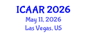 International Conference on Antibiotics and Antibiotic Resistance (ICAAR) May 11, 2026 - Las Vegas, United States International Conference on Antibiotics and Antibiotic Resistance (ICAAR) May 11, 2026 - Las Vegas, United States