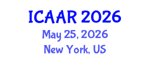 International Conference on Antibiotics and Antibiotic Resistance (ICAAR) May 25, 2026 - New York, United States International Conference on Antibiotics and Antibiotic Resistance (ICAAR) May 25, 2026 - New York, United States
