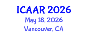 International Conference on Antibiotics and Antibiotic Resistance (ICAAR) May 18, 2026 - Vancouver, Canada International Conference on Antibiotics and Antibiotic Resistance (ICAAR) May 18, 2026 - Vancouver, Canada
