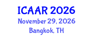 International Conference on Antibiotics and Antibiotic Resistance (ICAAR) November 29, 2026 - Bangkok, Thailand International Conference on Antibiotics and Antibiotic Resistance (ICAAR) November 29, 2026 - Bangkok, Thailand