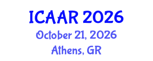 International Conference on Antibiotics and Antibiotic Resistance (ICAAR) October 21, 2026 - Athens, Greece International Conference on Antibiotics and Antibiotic Resistance (ICAAR) October 21, 2026 - Athens, Greece