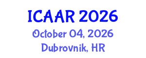 International Conference on Antibiotics and Antibiotic Resistance (ICAAR) October 04, 2026 - Dubrovnik, Croatia International Conference on Antibiotics and Antibiotic Resistance (ICAAR) October 04, 2026 - Dubrovnik, Croatia