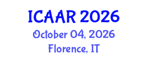 International Conference on Antibiotics and Antibiotic Resistance (ICAAR) October 04, 2026 - Florence, Italy International Conference on Antibiotics and Antibiotic Resistance (ICAAR) October 04, 2026 - Florence, Italy