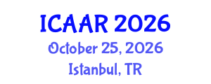 International Conference on Antibiotics and Antibiotic Resistance (ICAAR) October 25, 2026 - Istanbul, Turkey International Conference on Antibiotics and Antibiotic Resistance (ICAAR) October 25, 2026 - Istanbul, Turkey
